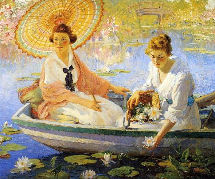 Colin Campbell Cooper Summer, Colin Campbell Cooper china oil painting image
